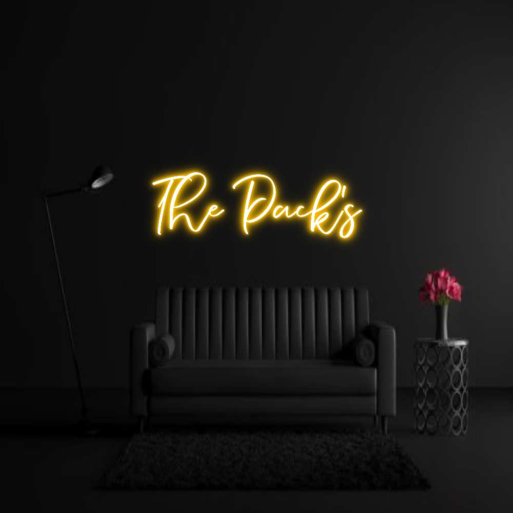 CREATE YOUR OWN WEDDING NEON SIGN The Pack’s