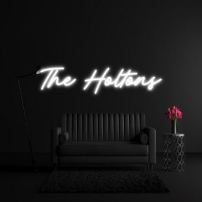 CREATE YOUR OWN WEDDING NEON SIGN The Holtons