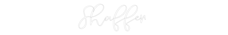 CREATE YOUR OWN WEDDING NEON SIGN Shaffer