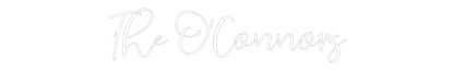 CREATE YOUR OWN WEDDING NEON SIGN The O’Connors