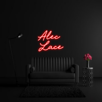 CREATE YOUR OWN WEDDING NEON SIGN Alec 
Lace