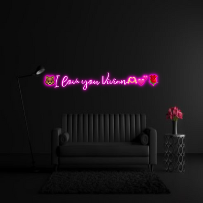 CREATE YOUR OWN WEDDING NEON SIGN 🐻I love you ...