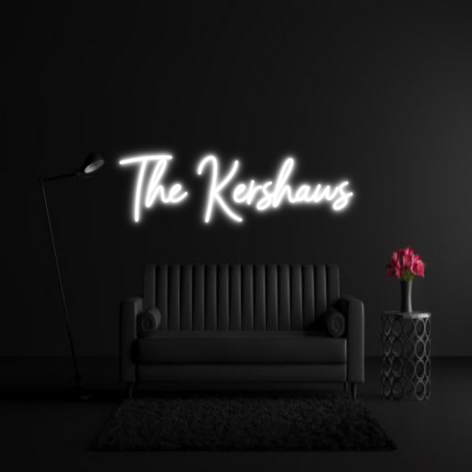 CREATE YOUR OWN WEDDING NEON SIGN The Kershaws