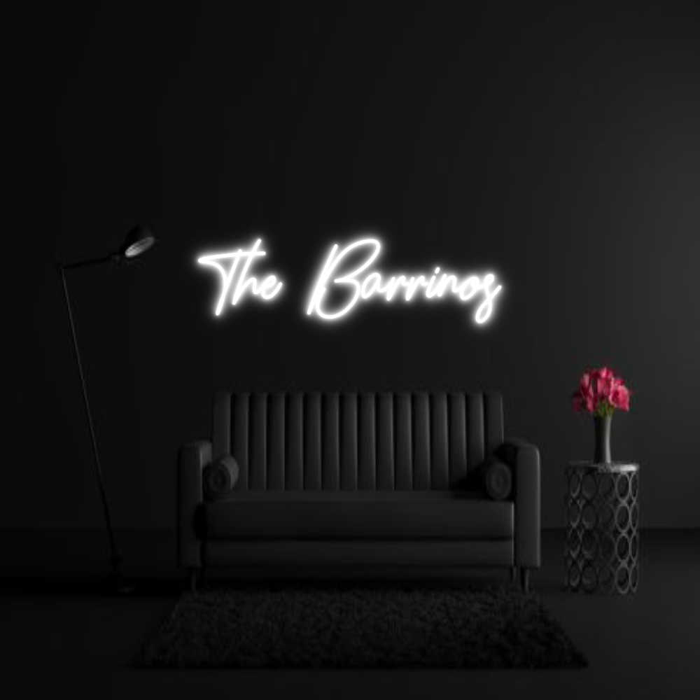 CREATE YOUR OWN WEDDING NEON SIGN The Barrinos
