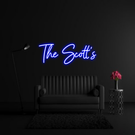 CREATE YOUR OWN WEDDING NEON SIGN The Scott’s