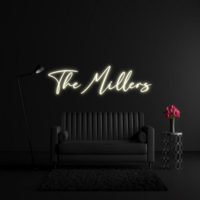 CREATE YOUR OWN WEDDING NEON SIGN The Millers