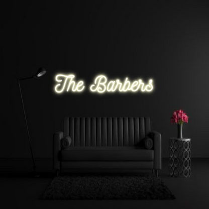 CREATE YOUR OWN WEDDING NEON SIGN The Barbers