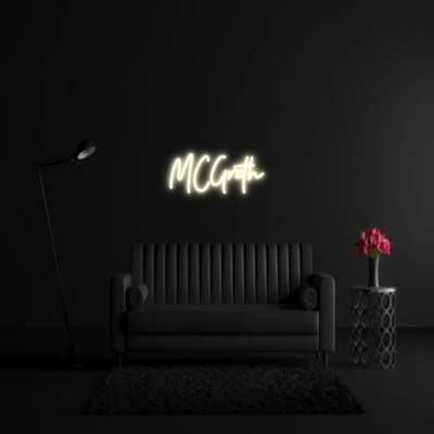 CREATE YOUR OWN WEDDING NEON SIGN MCGrath