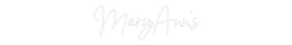 CREATE YOUR OWN WEDDING NEON SIGN MaryAnn’s