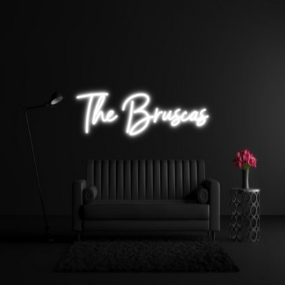 CREATE YOUR OWN WEDDING NEON SIGN The Bruscas