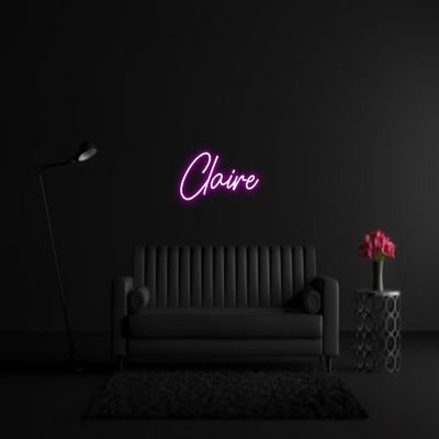 CREATE YOUR OWN WEDDING NEON SIGN Claire