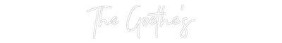 CREATE YOUR OWN WEDDING NEON SIGN The Goethe's