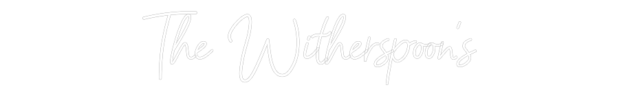 CREATE YOUR OWN WEDDING NEON SIGN The Witherspo...