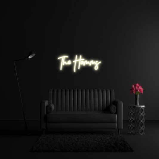 CREATE YOUR OWN WEDDING NEON SIGN The Hamms