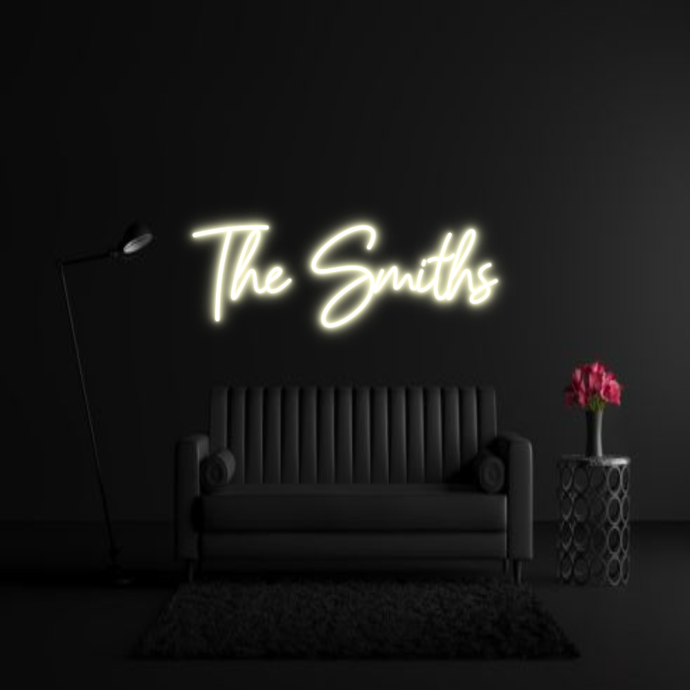 CREATE YOUR OWN WEDDING NEON SIGN The Smiths