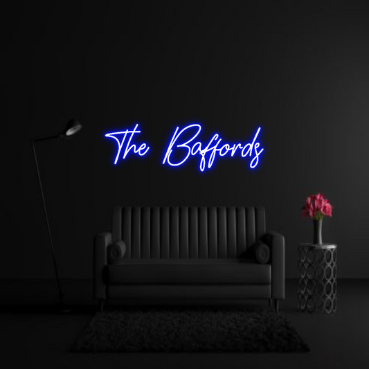 CREATE YOUR OWN WEDDING NEON SIGN The Baffords
