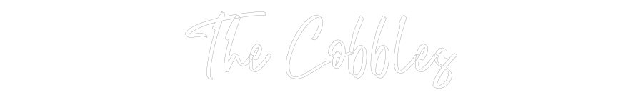 CREATE YOUR OWN WEDDING NEON SIGN The Cobbles