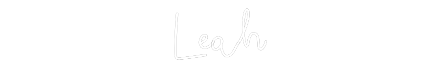 CREATE YOUR OWN WEDDING NEON SIGN Leah