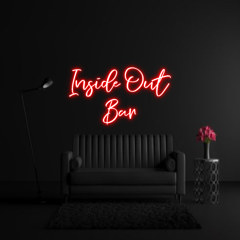 CREATE YOUR OWN WEDDING NEON SIGN Inside Out
Bar