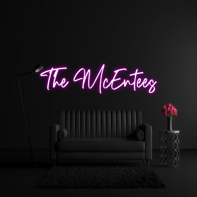 CREATE YOUR OWN WEDDING NEON SIGN The McEntees