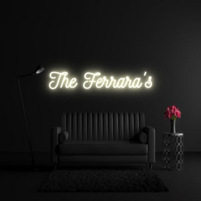 CREATE YOUR OWN WEDDING NEON SIGN The Ferrara's