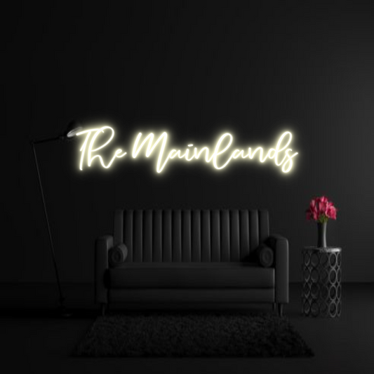 CREATE YOUR OWN WEDDING NEON SIGN The Mainlands