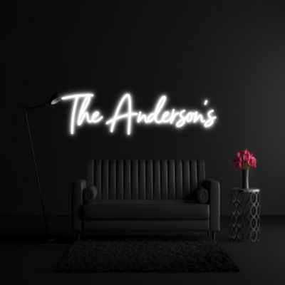 CREATE YOUR OWN WEDDING NEON SIGN The Anderson’s