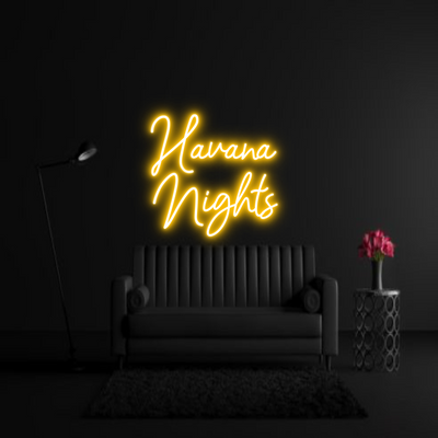 CREATE YOUR OWN WEDDING NEON SIGN Havana 
Nights