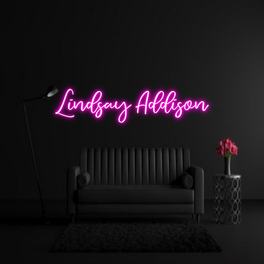 CREATE YOUR OWN WEDDING NEON SIGN Lindsay Addison