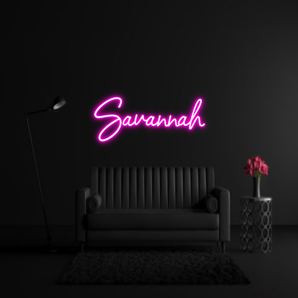 CREATE YOUR OWN WEDDING NEON SIGN Savannah