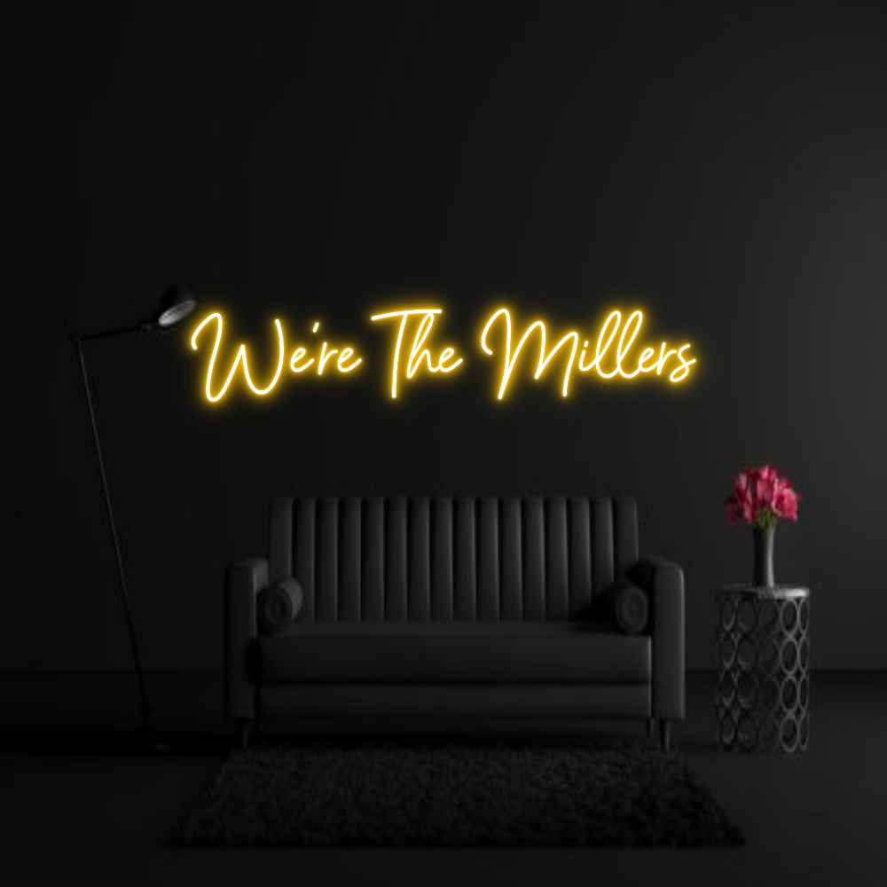 CREATE YOUR OWN WEDDING NEON SIGN We're The Mil...