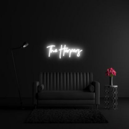 CREATE YOUR OWN WEDDING NEON SIGN The Harpers