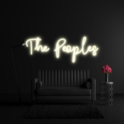 CREATE YOUR OWN WEDDING NEON SIGN The Peoples