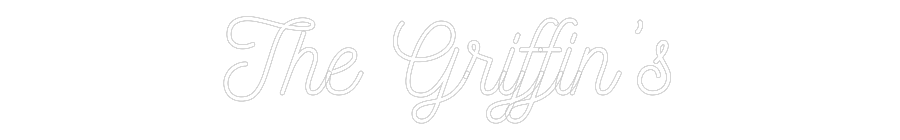 CREATE YOUR OWN WEDDING NEON SIGN The Griffin’s