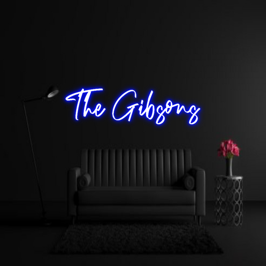 CREATE YOUR OWN WEDDING NEON SIGN The Gibsons