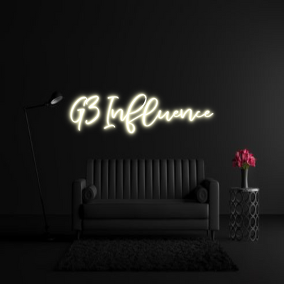 CREATE YOUR OWN WEDDING NEON SIGN G3 Influence