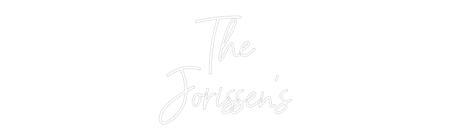 CREATE YOUR OWN WEDDING NEON SIGN The
Jorissen’s