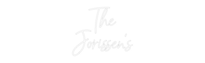 CREATE YOUR OWN WEDDING NEON SIGN The
Jorissen’s