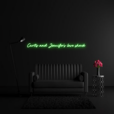 CREATE YOUR OWN WEDDING NEON SIGN Curtis and Je...