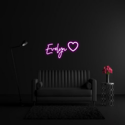 CREATE YOUR OWN WEDDING NEON SIGN Evelyn