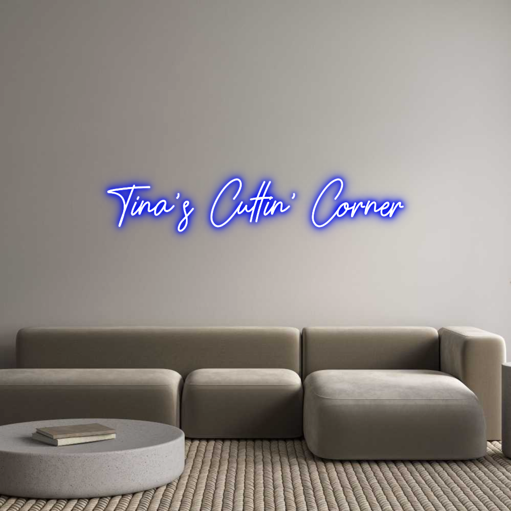 CREATE YOUR OWN CUSTOM NEON Tina's Cuttin...