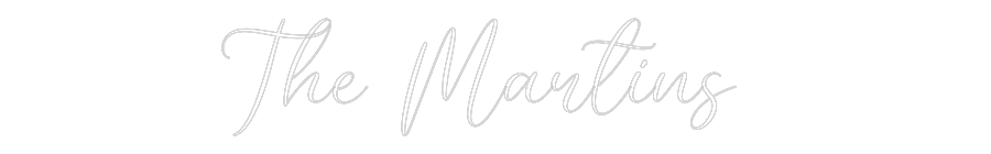 CREATE YOUR OWN WEDDING NEON SIGN The Martins