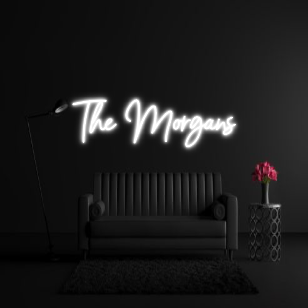 CREATE YOUR OWN WEDDING NEON SIGN The Morgans