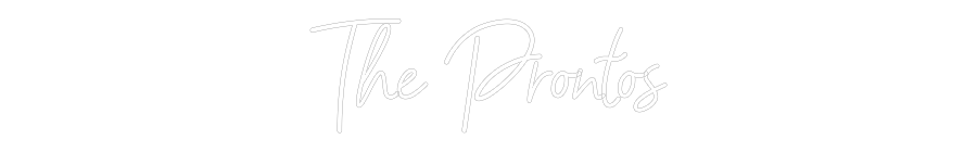 CREATE YOUR OWN WEDDING NEON SIGN The Prontos