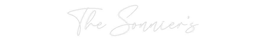 CREATE YOUR OWN WEDDING NEON SIGN The Sonnier’s