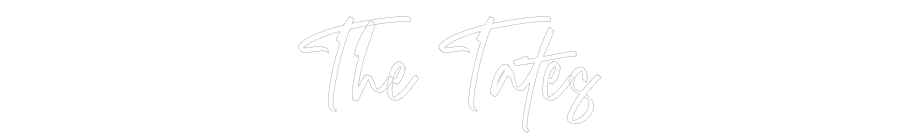 CREATE YOUR OWN WEDDING NEON SIGN The Tates