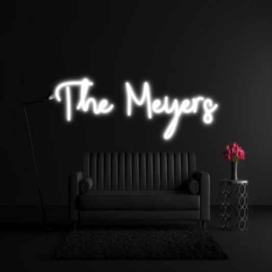 CREATE YOUR OWN WEDDING NEON SIGN The Meyers