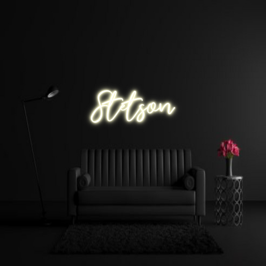 CREATE YOUR OWN WEDDING NEON SIGN Stetson