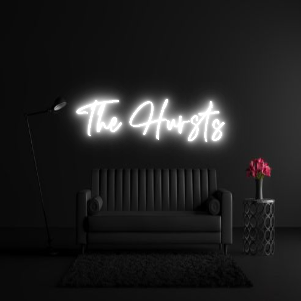CREATE YOUR OWN WEDDING NEON SIGN The Hurst's