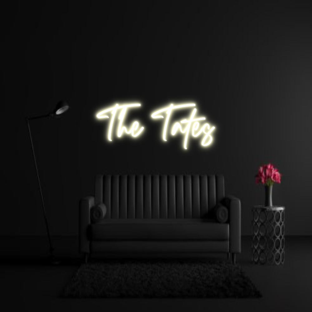 CREATE YOUR OWN WEDDING NEON SIGN The Tates